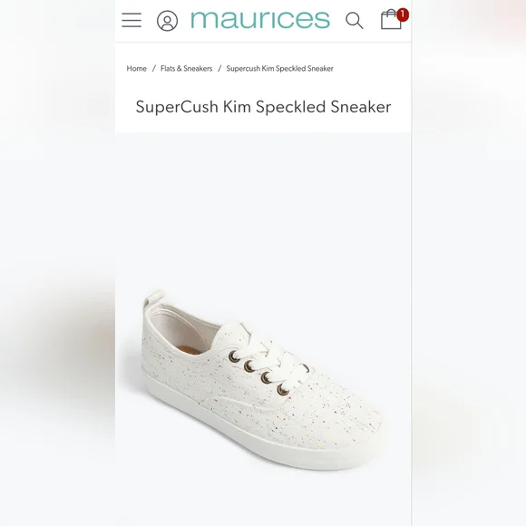 SuperCush Kim Speckled Sneaker - Picture 8 of 9